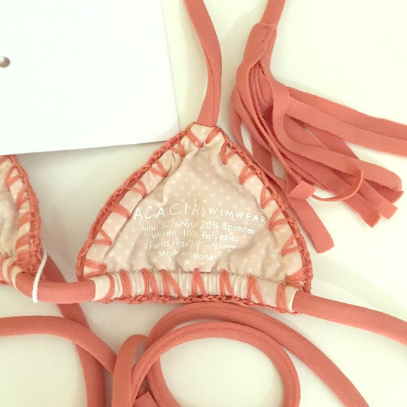 NWT ACACIA Honey top humuhumu crochet - Picture 2 of 7